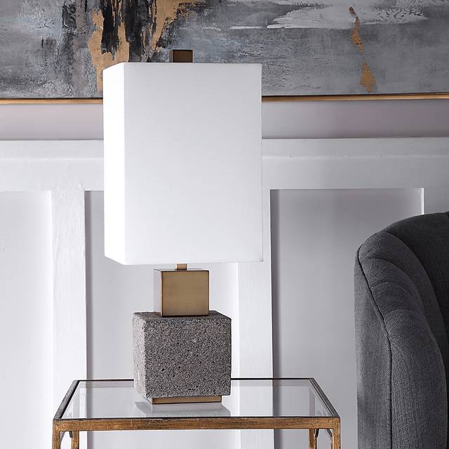 Spry Post Gray Lamp - Thumbnail - Image 2