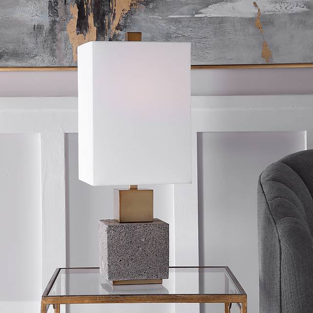 Spry Post Gray Lamp - Thumbnail - Image 3