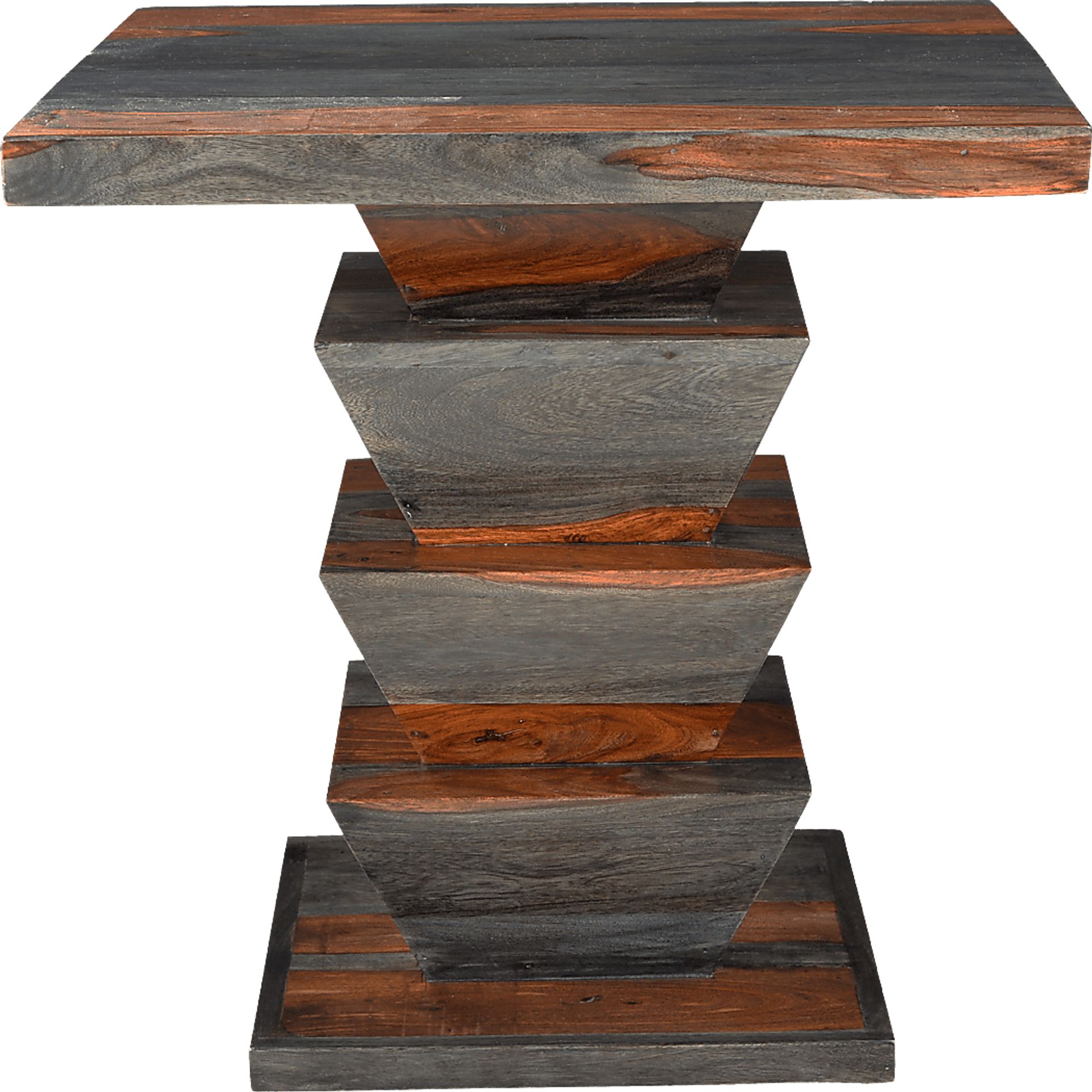 Square Capri Gray End Table - Image 2