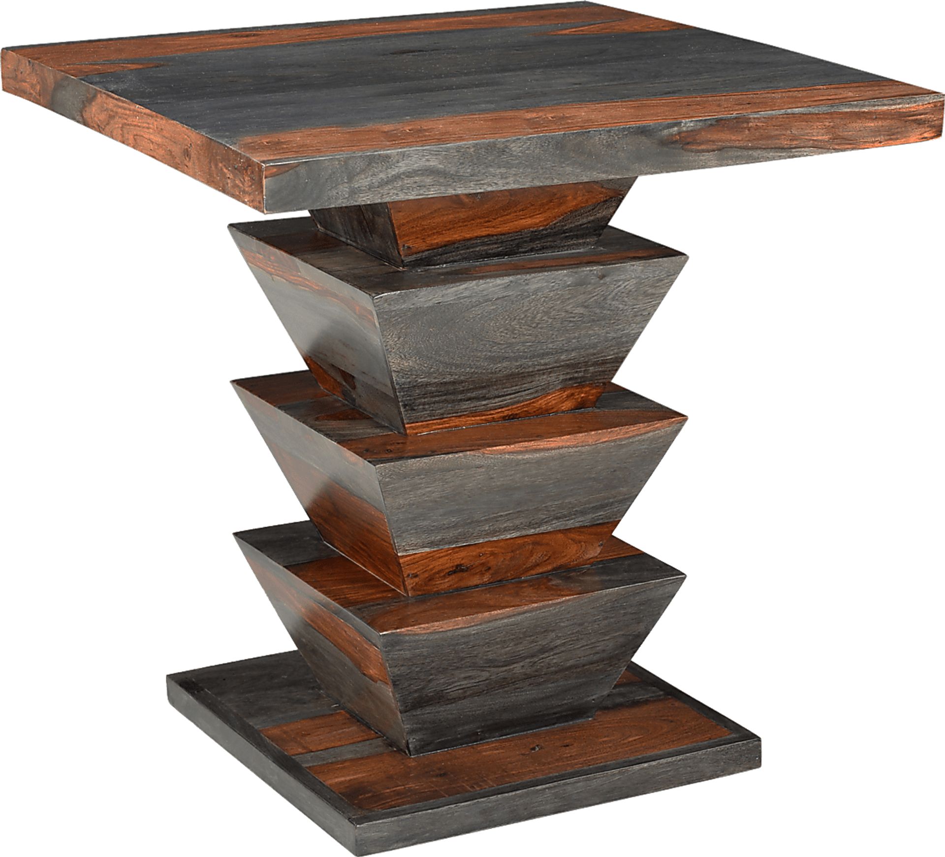 Square Capri Gray End Table - Image 1