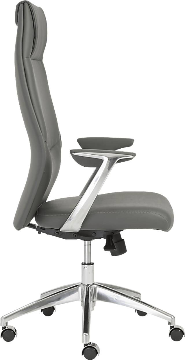Sriozz Gray Office Chair - Thumbnail - Image 4