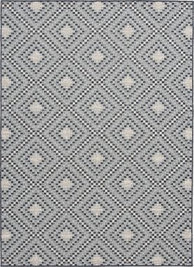 St. Elme Chambray 7'10 x 9'10 Indoor/Outdoor Rug