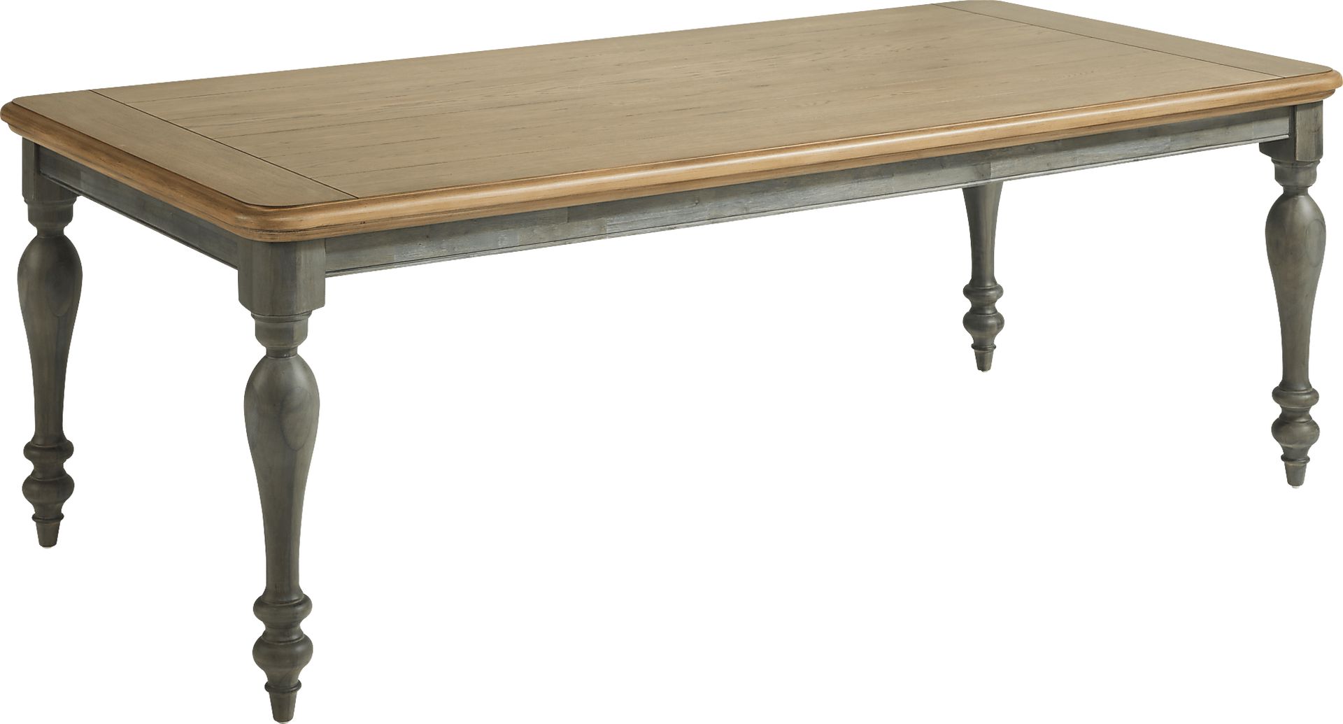 St. Simon Denim Rectangle Dining Table - Image 1