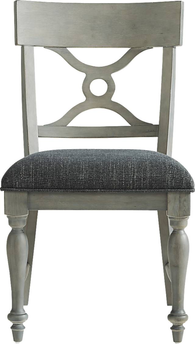 St. Simon Denim 5 Pc Rectangle Dining Room - Thumbnail - Image 5