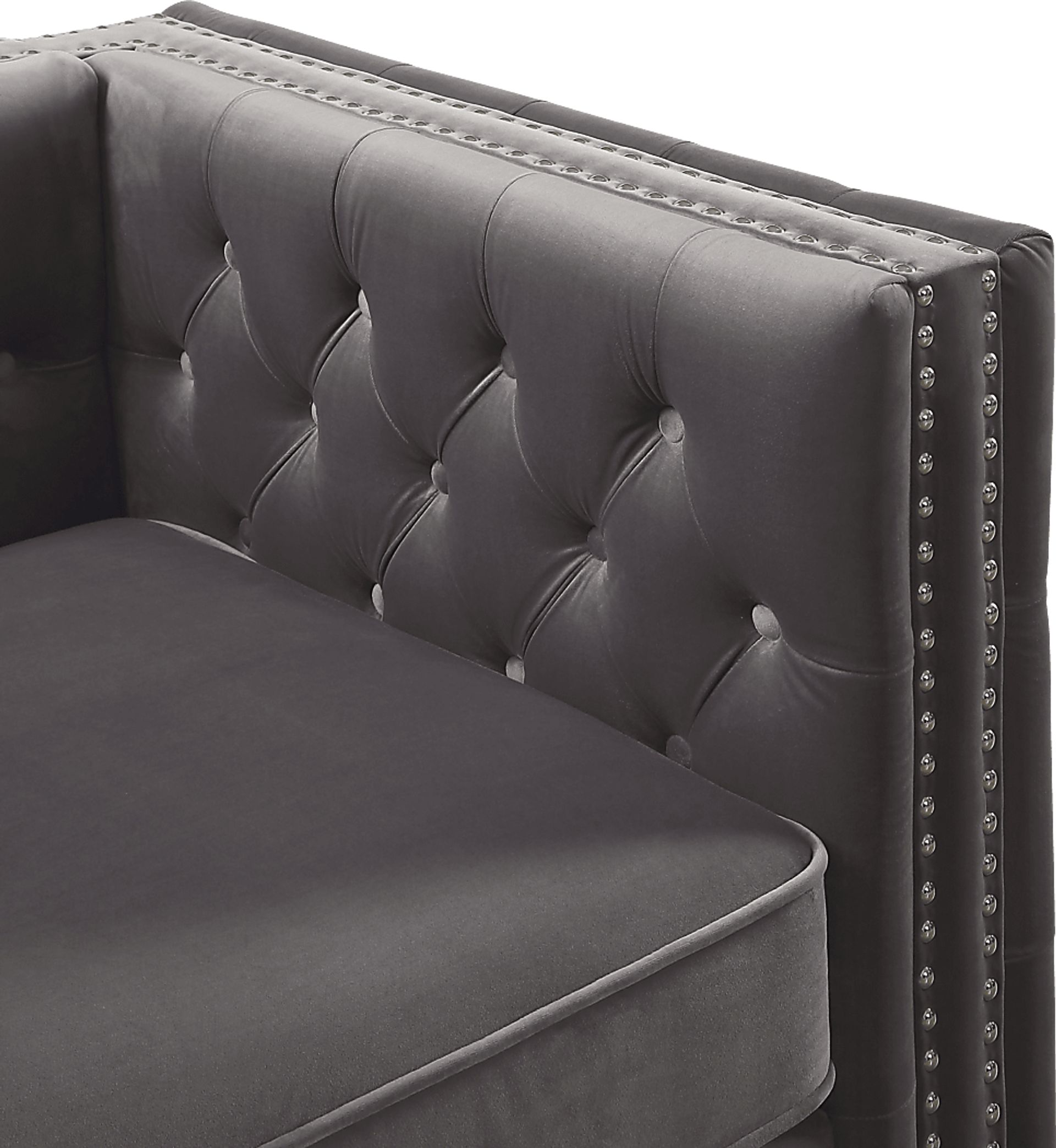 Staceyvette Dark Gray Accent Chair - Image 6