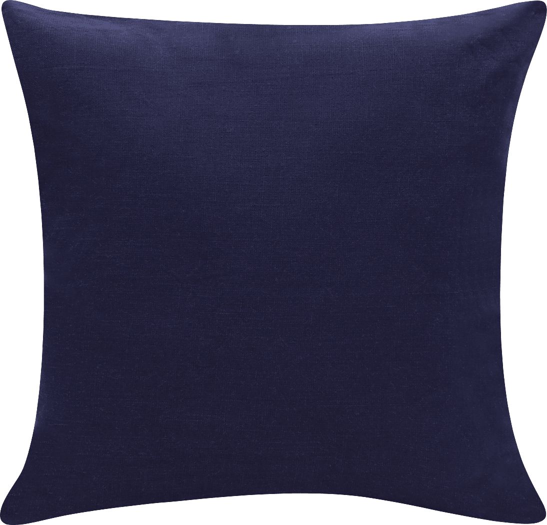 Stacy Garcia Azleo Navy Accent Pillow - Thumbnail 3