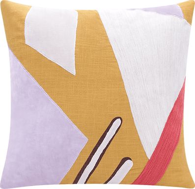 Stacy Garcia Azleo Yellow Accent Pillow