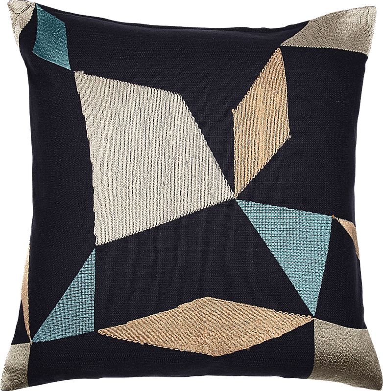 Stacy Garcia Ereet Denim Accent Pillow