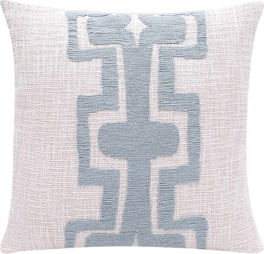 Stacy Garcia Sleo Blue/Ivory Accent Pillow