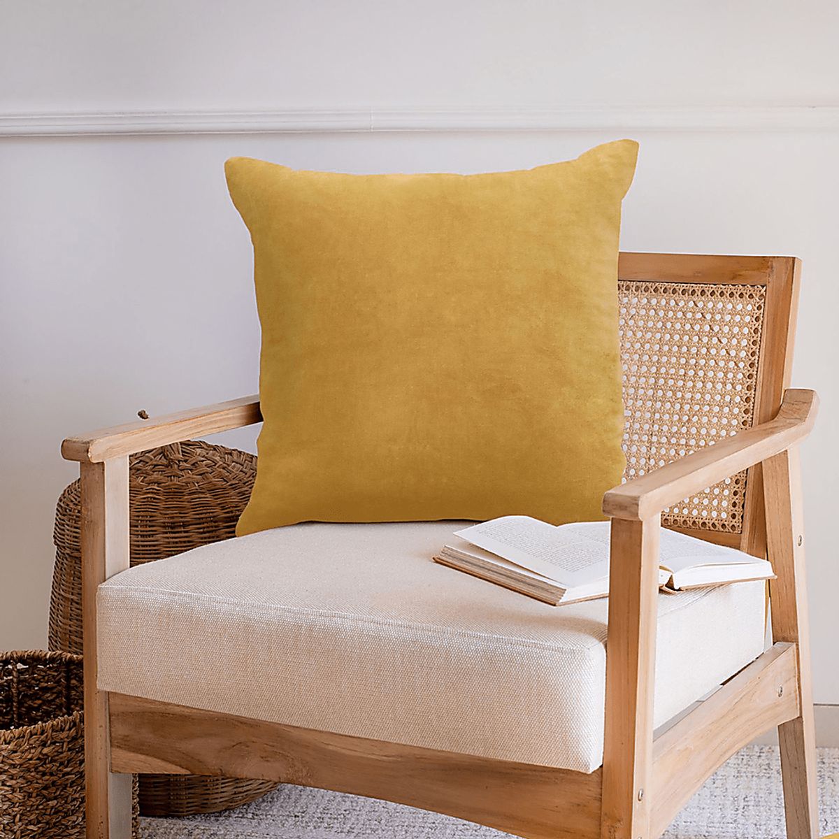 Stacy Garcia Theus Yellow Accent Pillow Rooms to Go