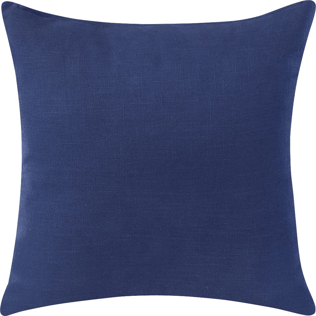 Stacy Garcia Azleo Navy Accent Pillow - Thumbnail 5