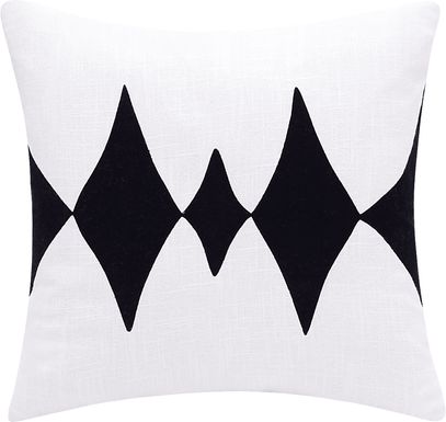 Stacy Garcia Vril Black/White Accent Pillow