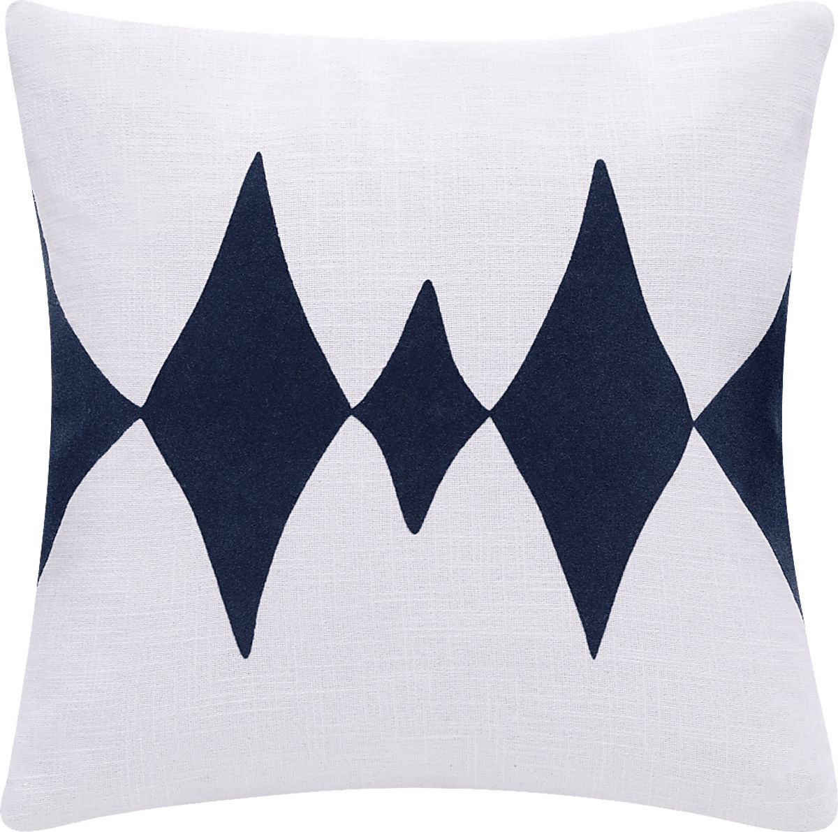 Stacy Garcia Vril Dark Blue,White Accent Pillow Rooms to Go