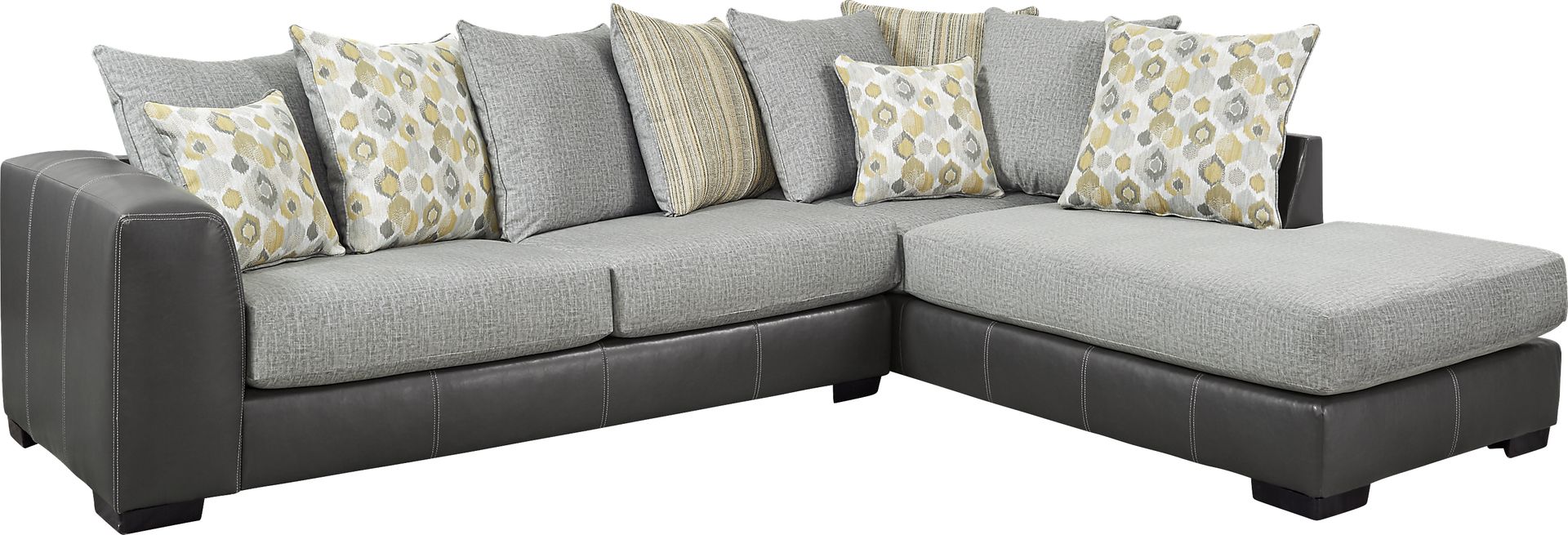 Stafford Gray 2 Pc Sectional - Image 1