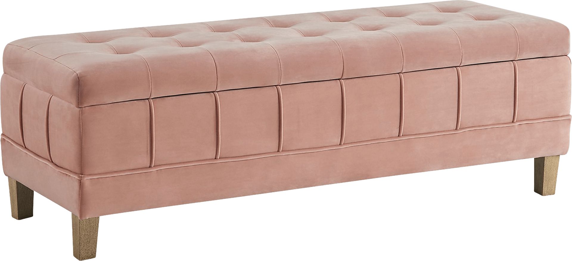 Staffordshire Blush Storage Ottoman - Image 1