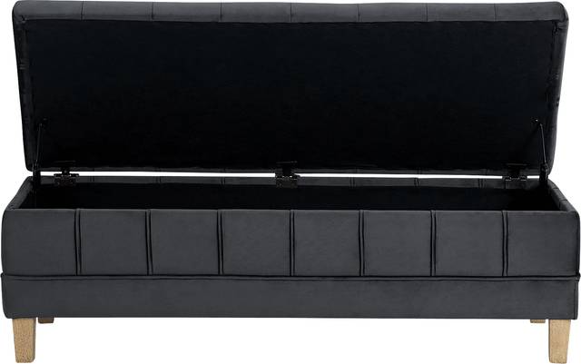 Staffordshire Gray Storage Ottoman - Thumbnail - Image 4