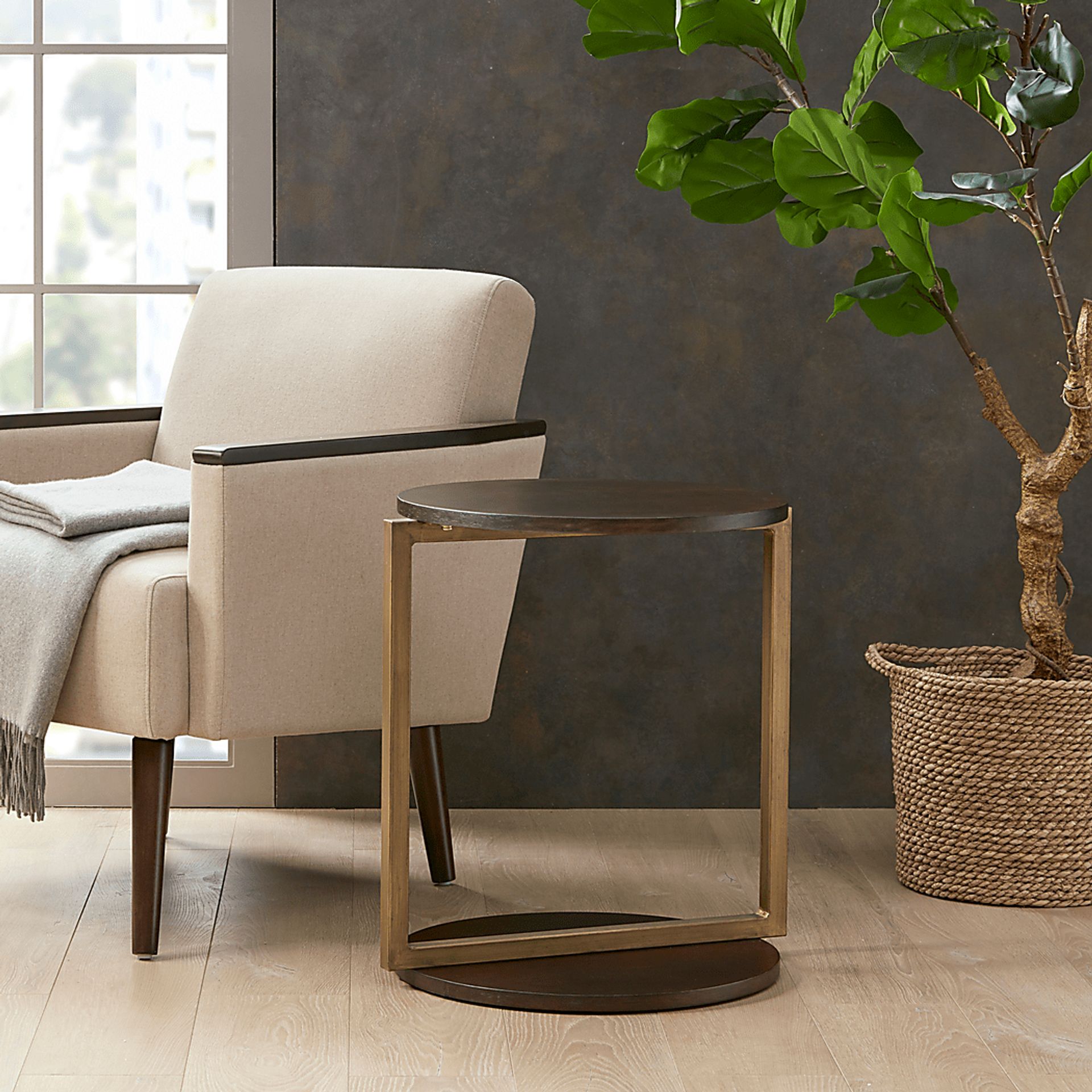 Staghill Brown Accent Table - Image 2