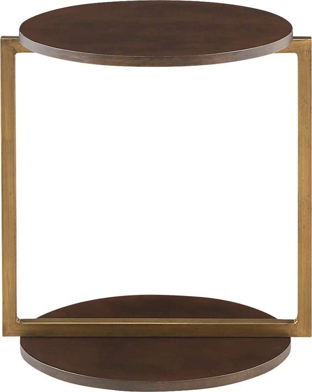 Staghill Brown Accent Table - Thumbnail - Image 1