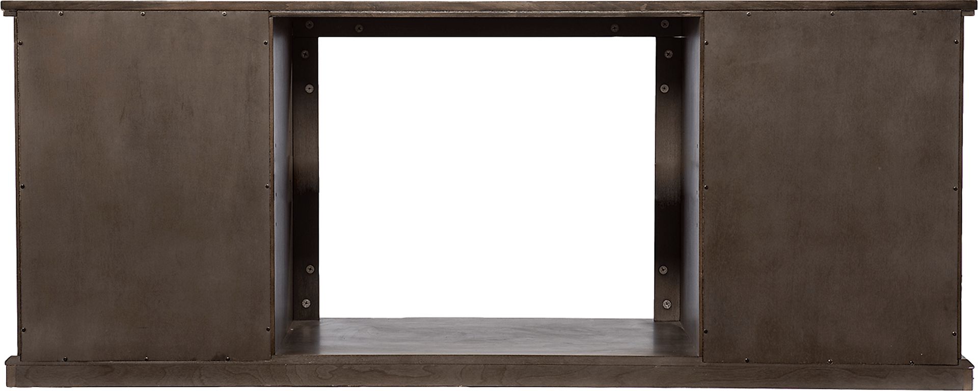 Stagwood III Brown 60 in. Console With Smart Electric Fireplace - Image 4