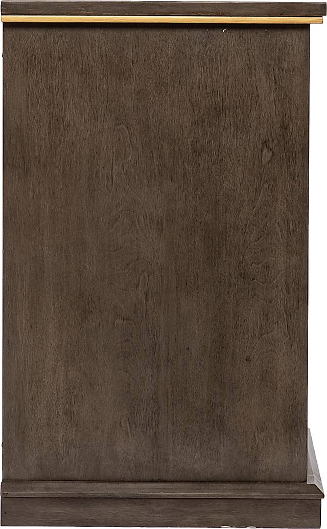 Stagwood II Brown 60 in. Console With Electric Log Fireplace - Thumbnail - Image 3