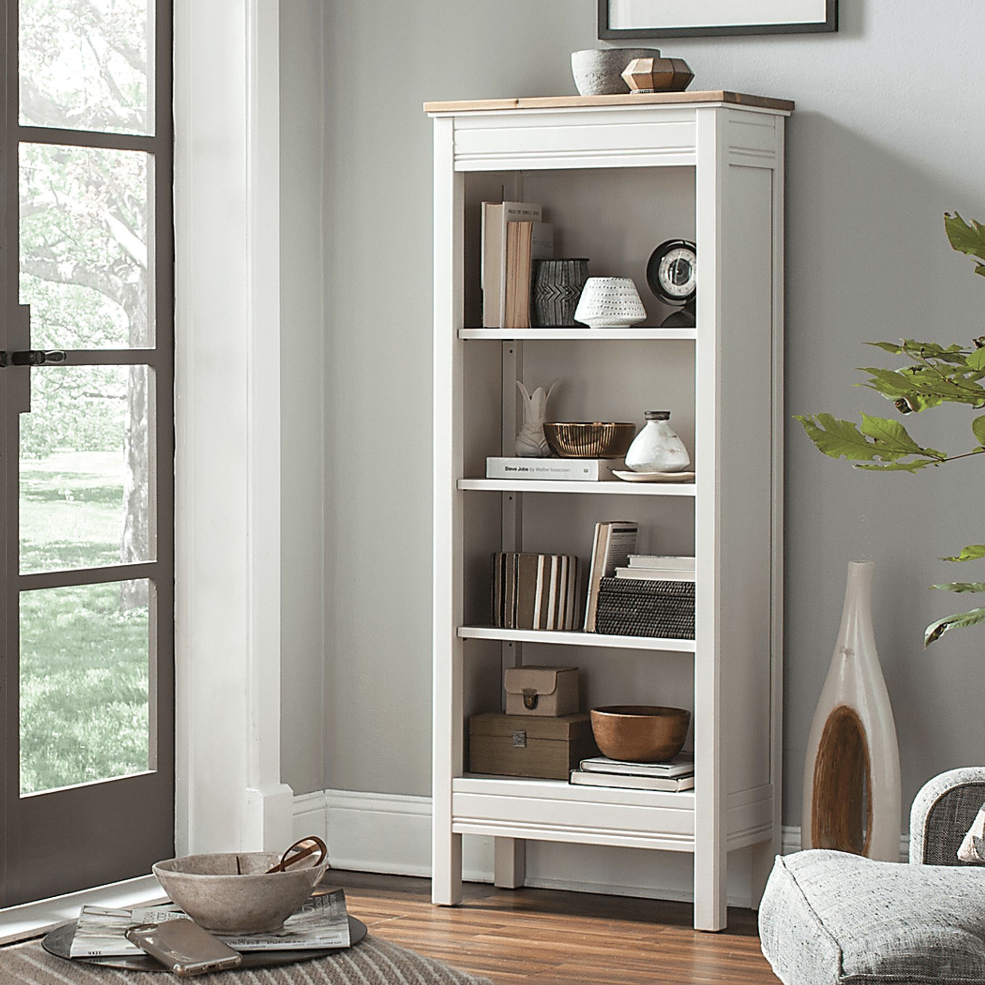 Staheli Ivory Bookcase - Image 2