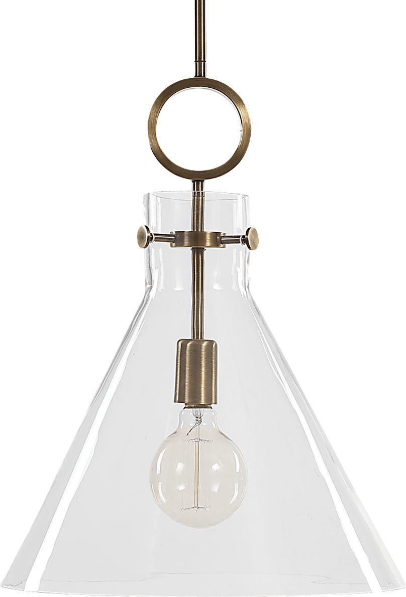 Stahl Street Brass Pendant