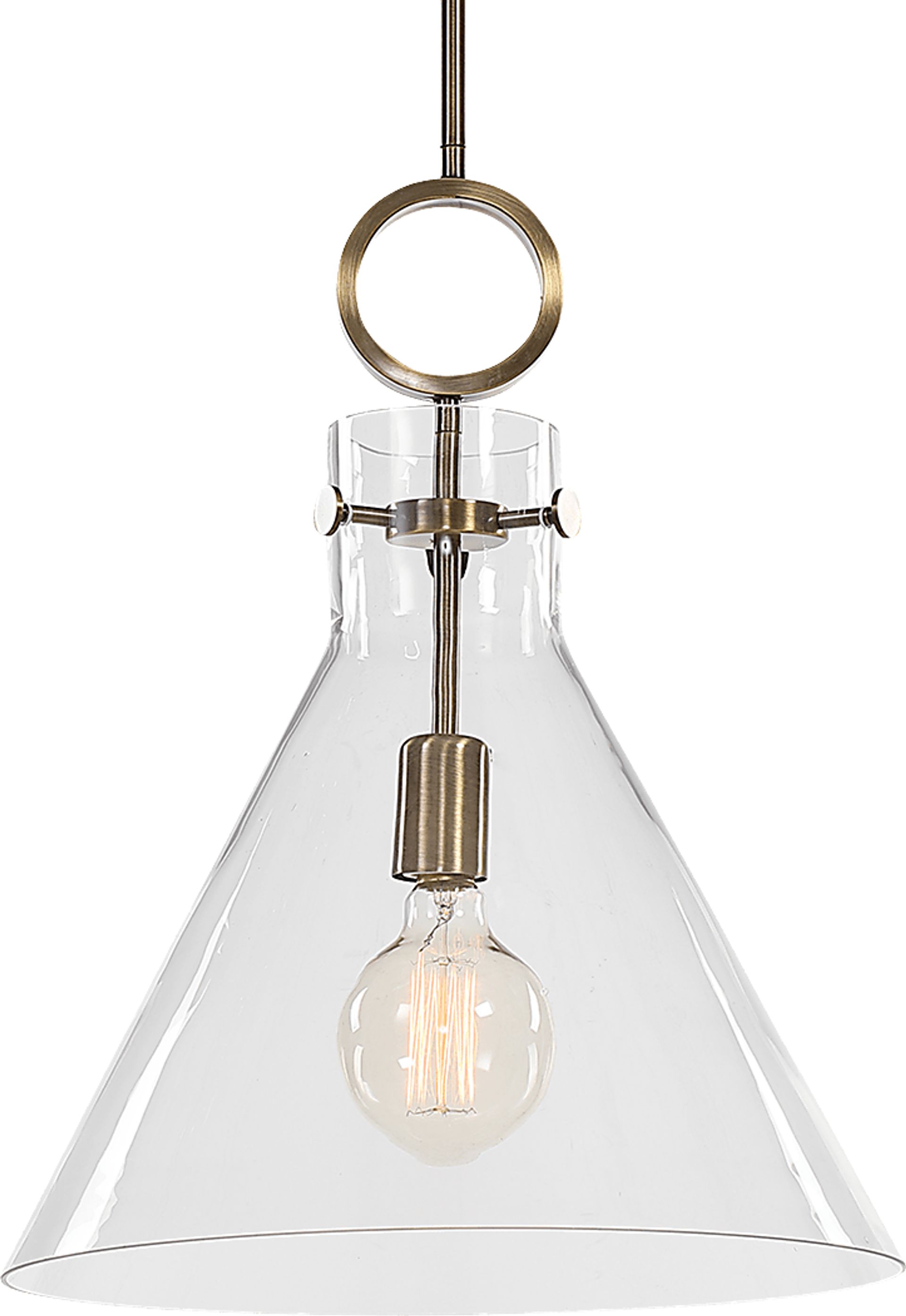 Stahl Street Brass Pendant - Image 3