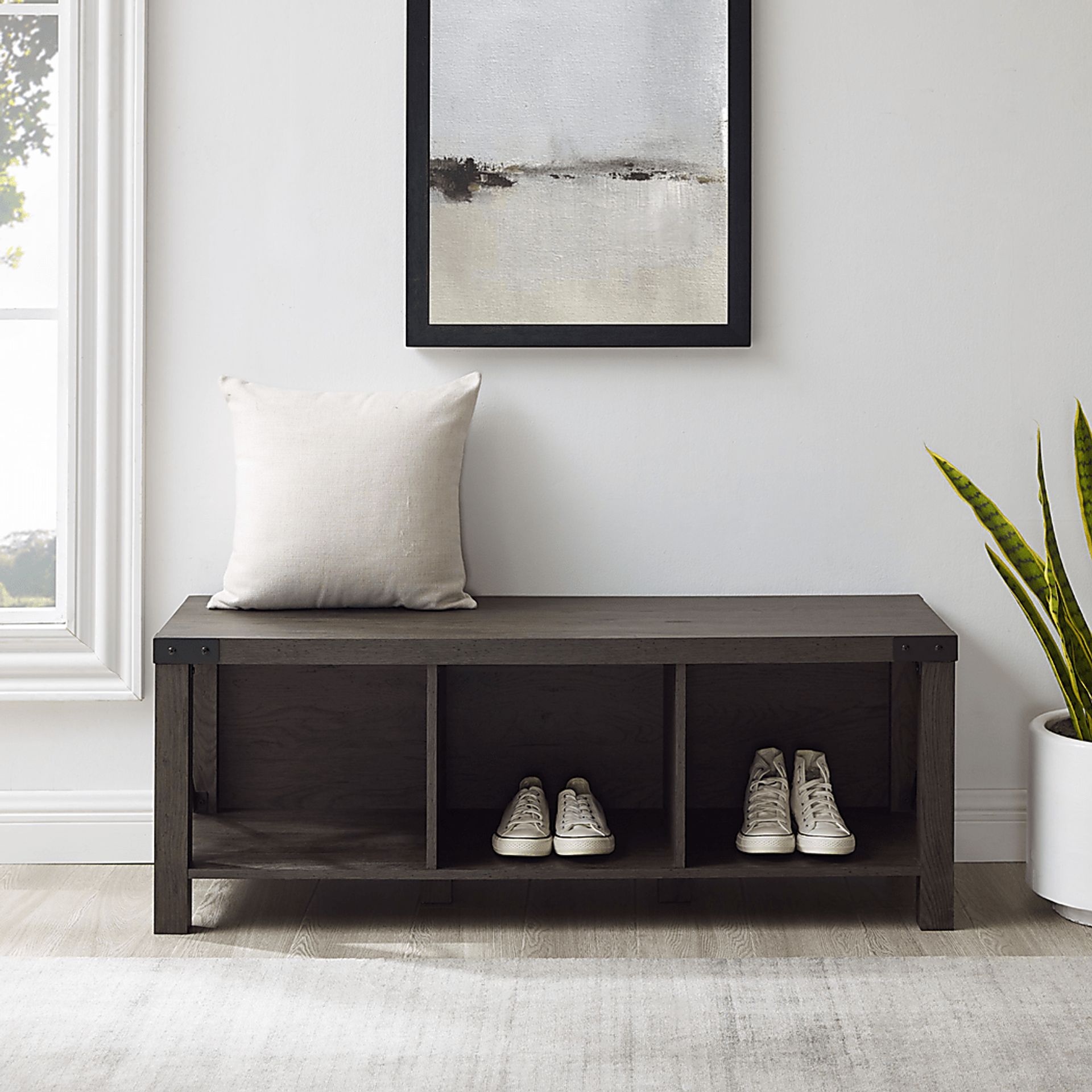 Stainsby Brown Accent Bench - Image 5