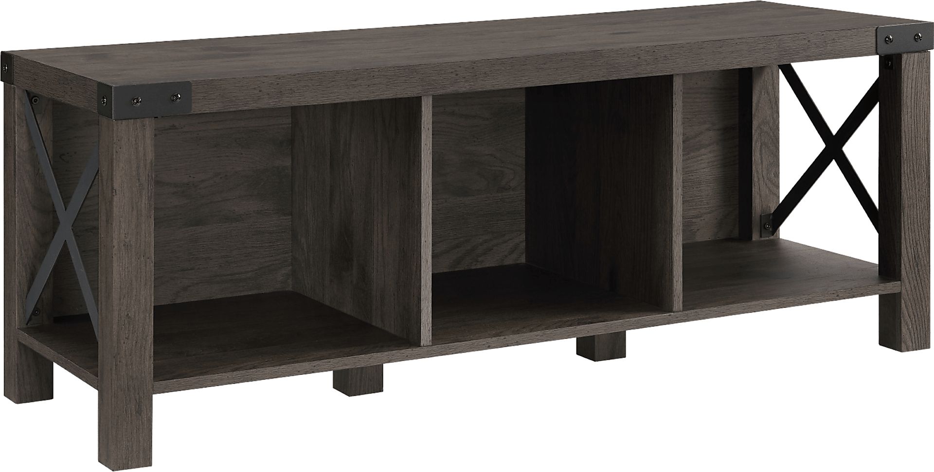 Stainsby Brown Accent Bench - Image 1