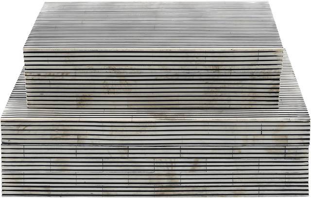 Stakely Black Decorative Box, Set of 2 - Thumbnail - Image 3