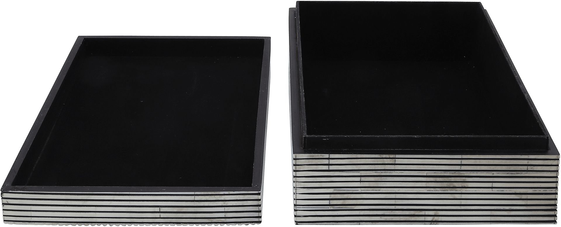 Stakely Black Decorative Box, Set of 2 - Image 5
