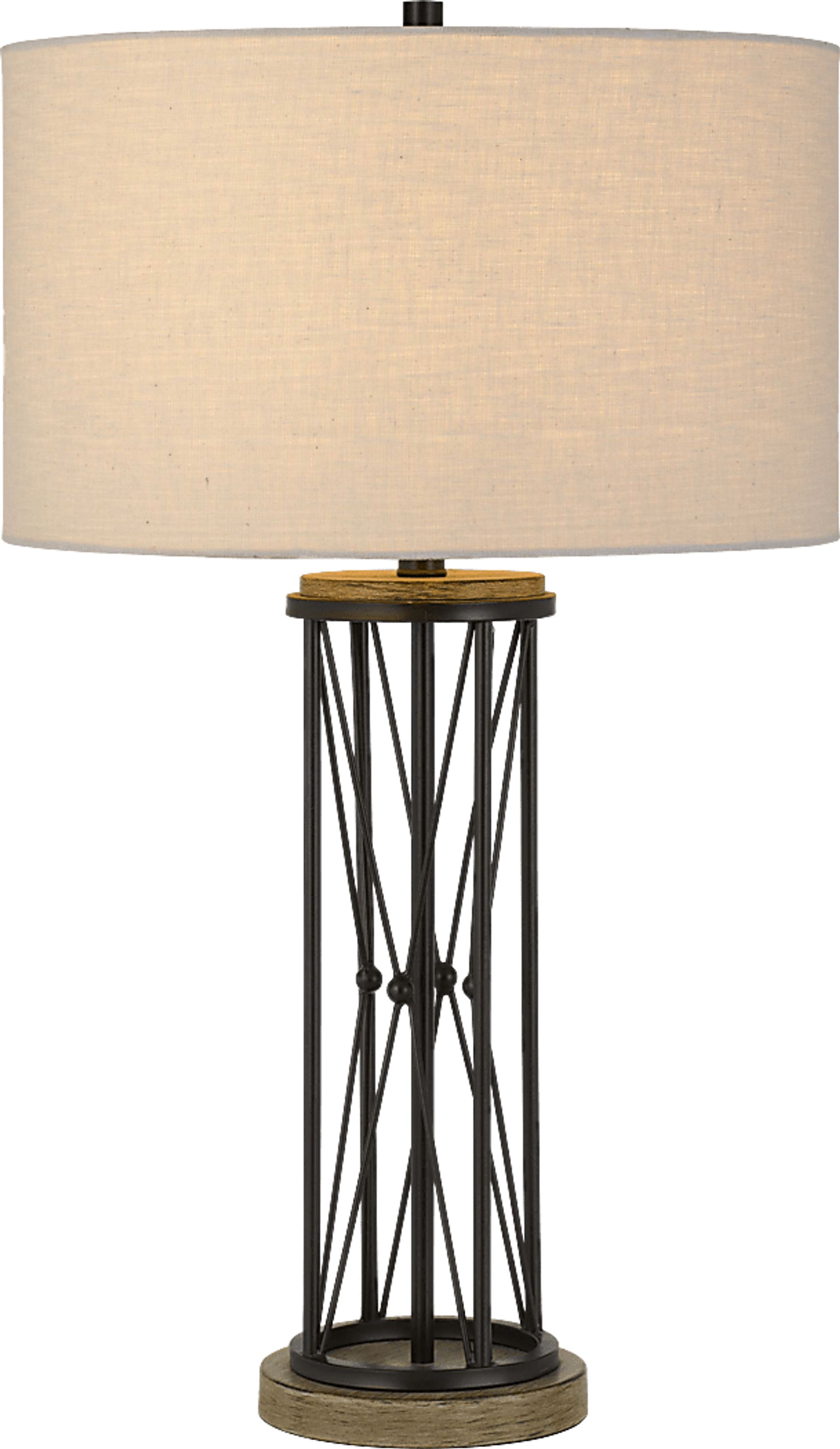 Staker Circle Black Lamp - Image 2
