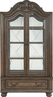 Stalton Estate Brown 2 Pc Curio