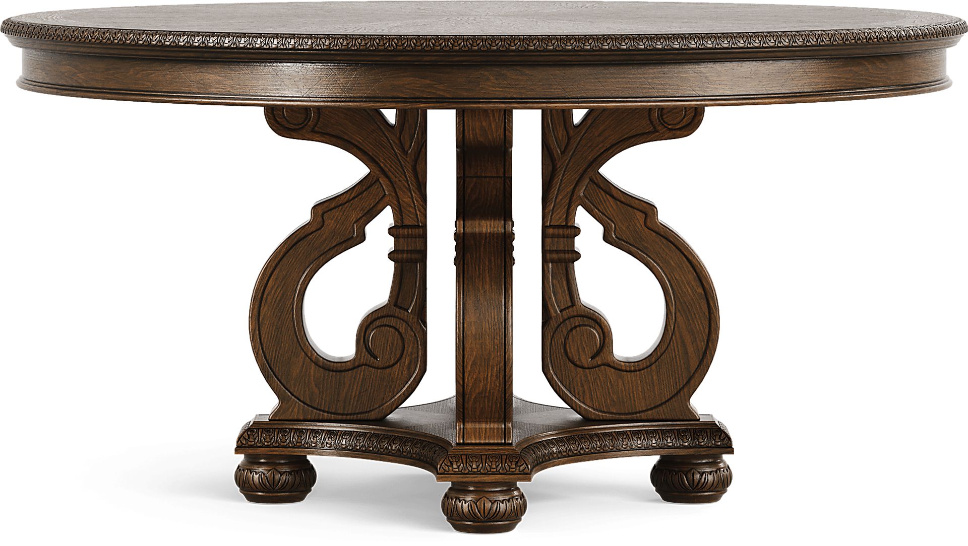 Stalton Estate Brown Round Dining Table - Image 3