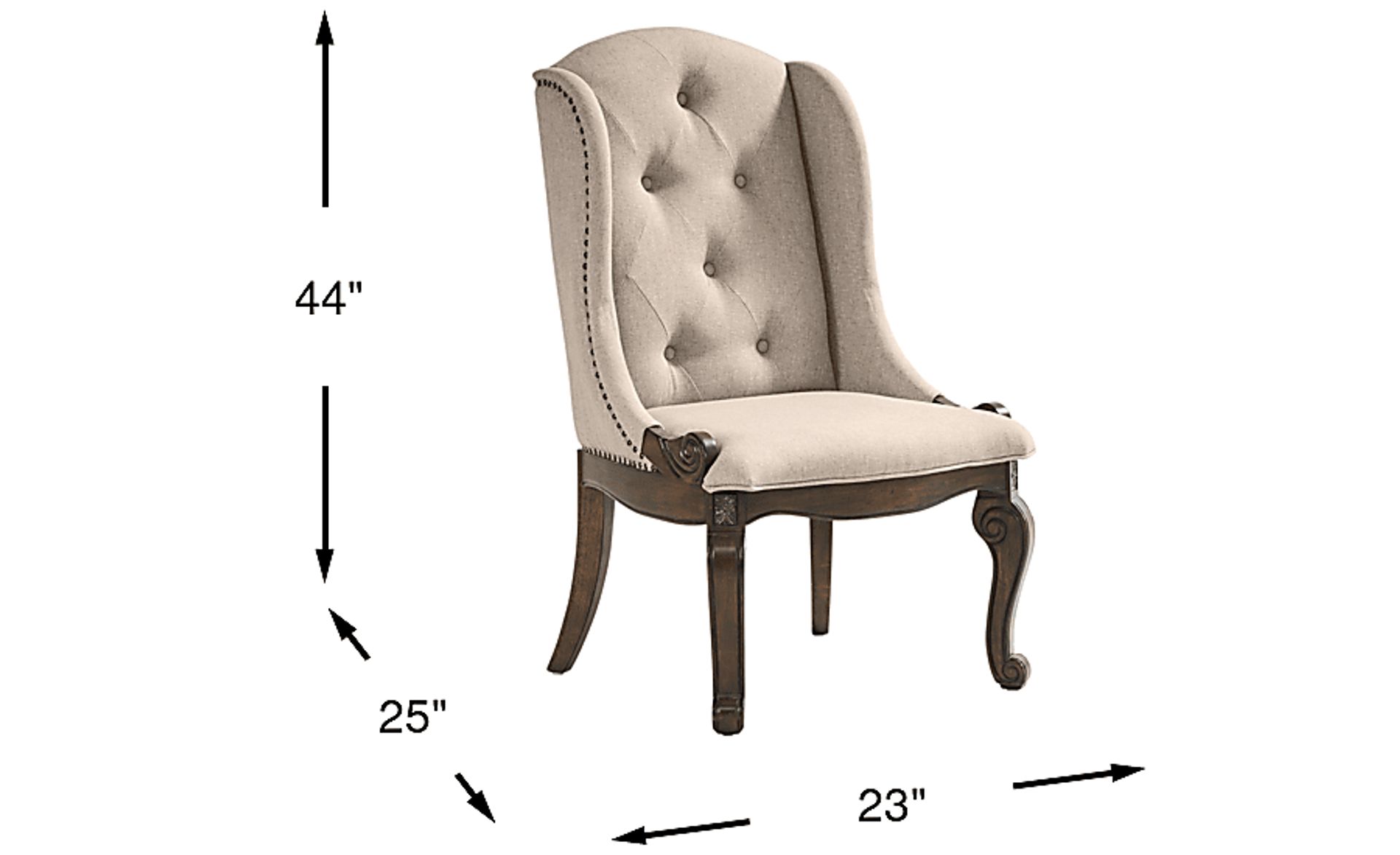 Dimension Image. Please refer to the Dimension Tab on this page for dimension details.