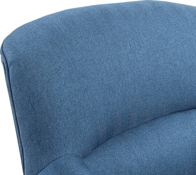 Stamnes Blue Accent Chair - Thumbnail - Image 3