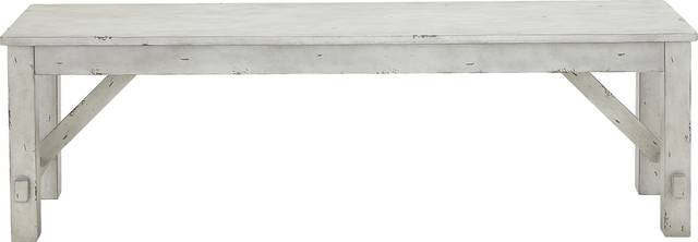 Stana White Dining Bench - Thumbnail - Image 2