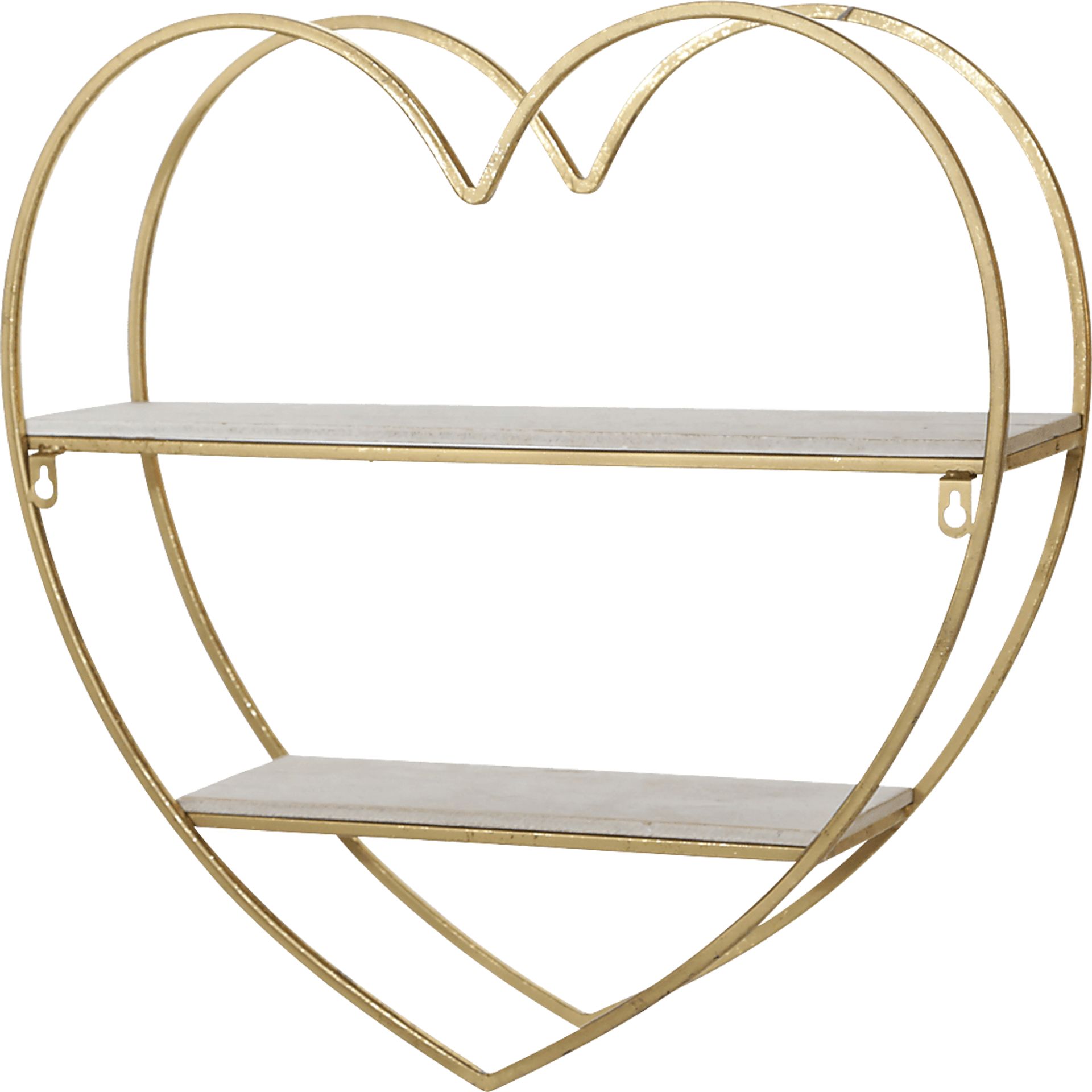 Stanfiel Gold Wall Shelf - Image 3