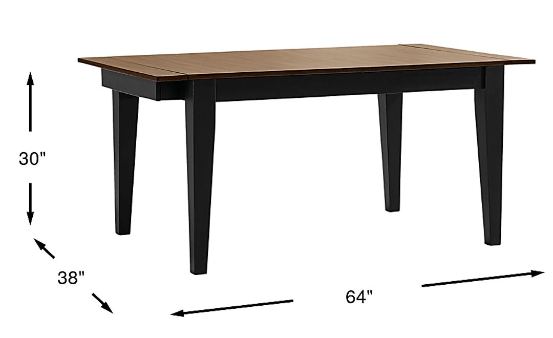 Stanford Black Dining Table