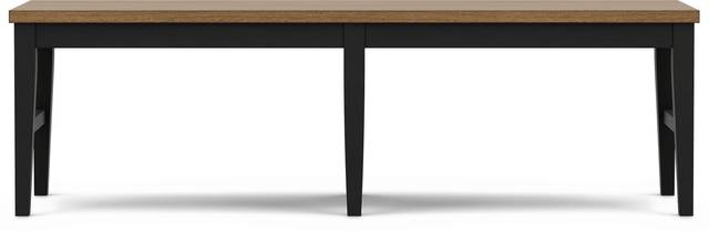 Stanford Black 6 Pc Dining Room with Bench - Thumbnail - Image 7