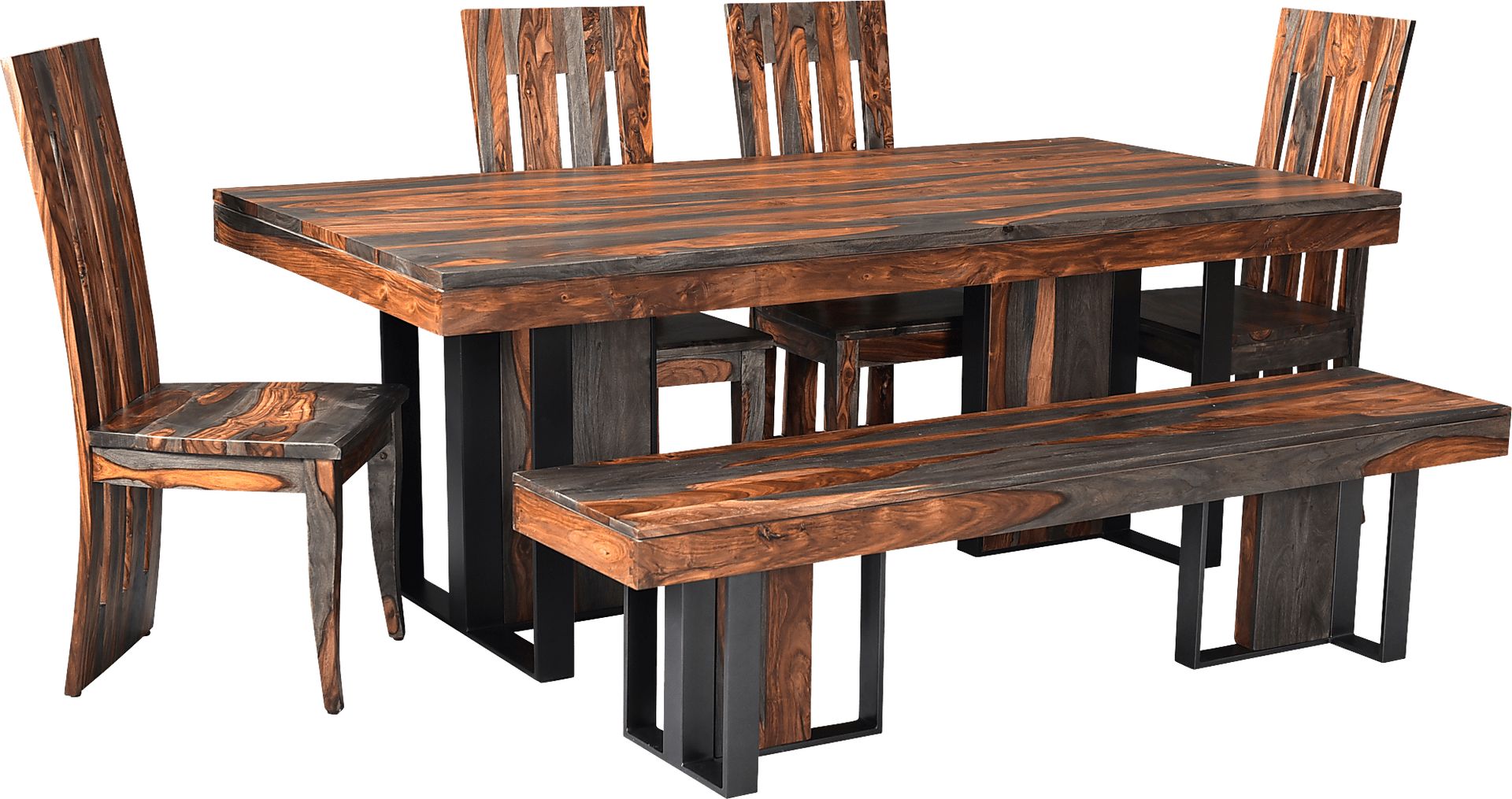 Stanhurst Brown Bench - Image 3