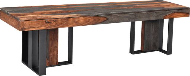 Stanhurst Brown Bench - Thumbnail - Image 1
