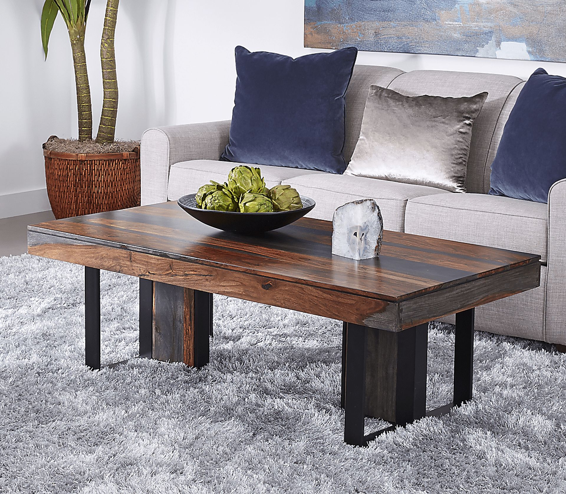 Stanhurst Brown Cocktail Table - Image 4