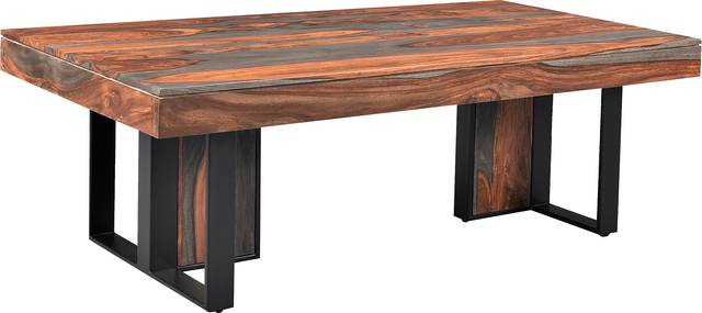 Stanhurst Brown Cocktail Table - Thumbnail - Image 1
