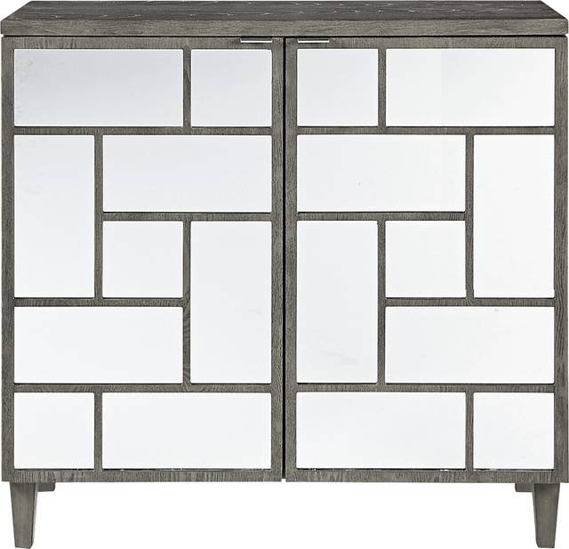 Staniford Gray Accent Cabinet - Thumbnail - Image 1