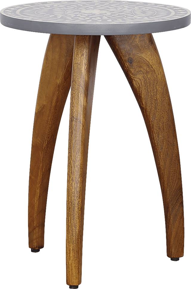 Stanislaws Blue Accent Table - Thumbnail - Image 3