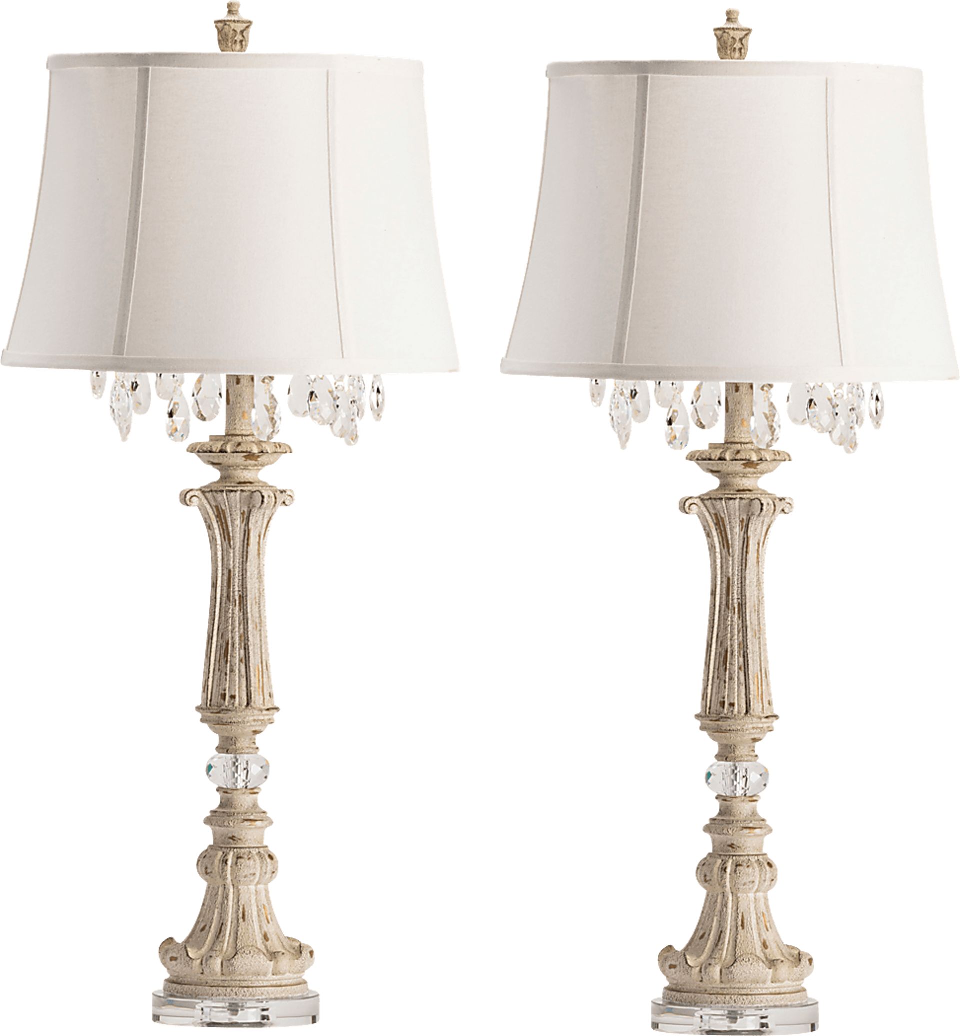 Stanley Court Beige Lamp, set of two - Image 1