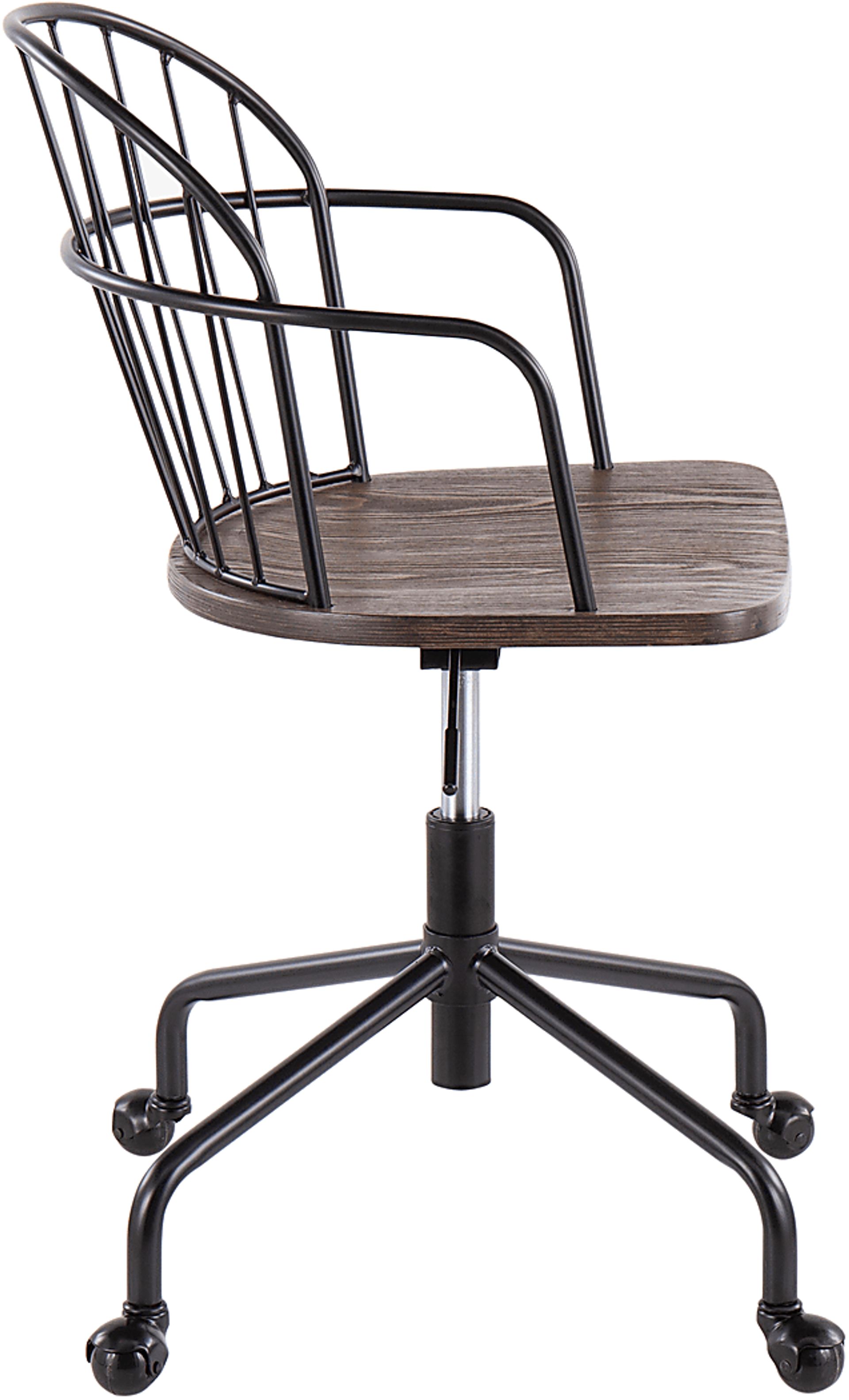 Stanocola Walnut Office Chair - Image 2