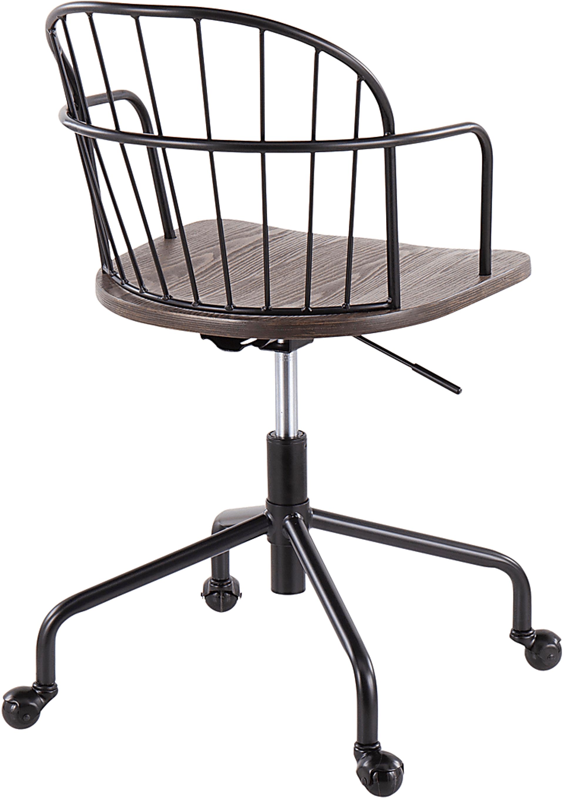 Stanocola Walnut Office Chair - Image 3