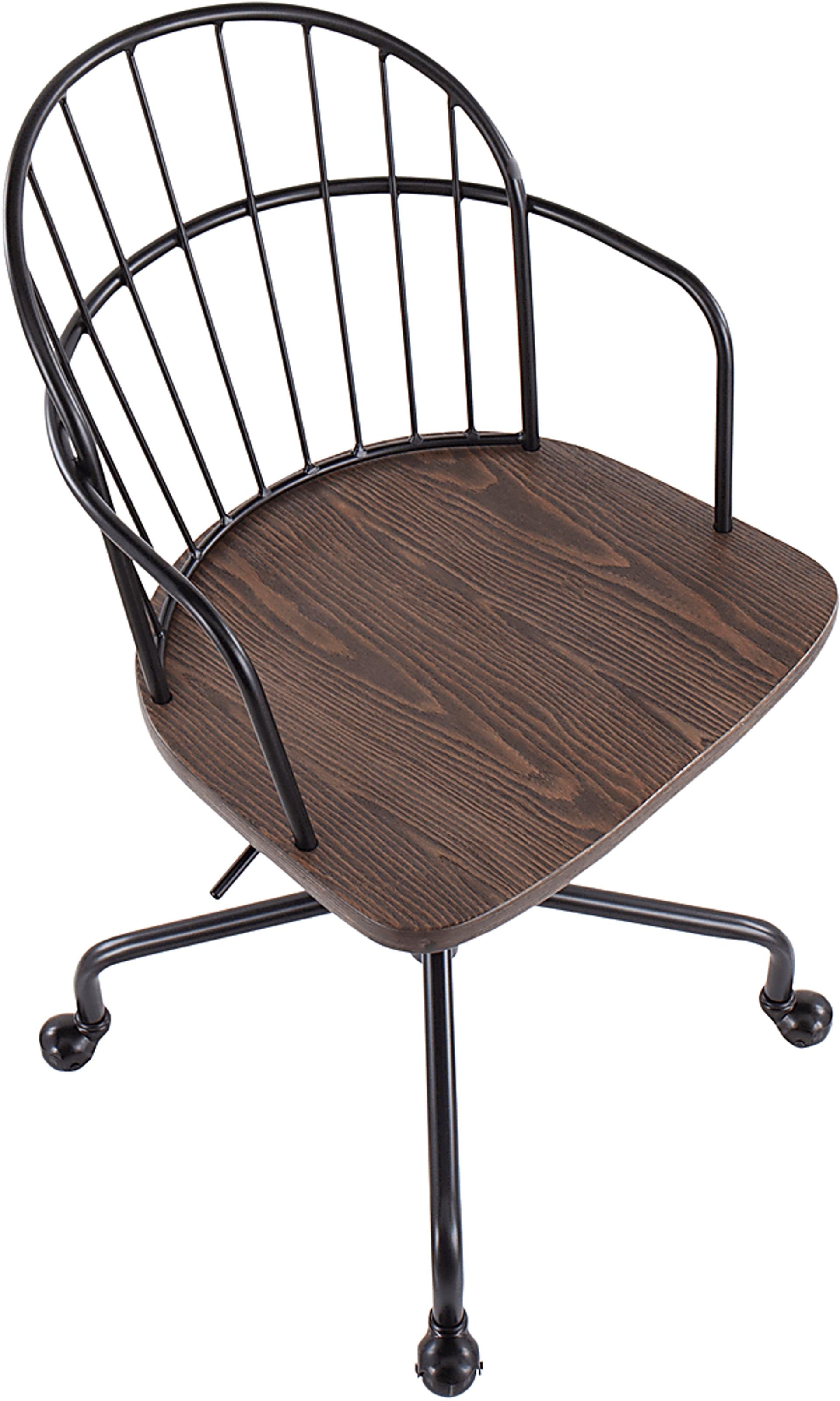 Stanocola Walnut Office Chair - Image 6